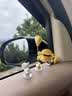 繁夏汽车中控摆件3件套蜡笔小新车载屏幕装饰车内饰品中控台女可爱 实拍图