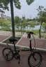 大行（DAHON）P8折叠自行车经典成人20英寸8速折叠车男女式运动单车KBC083 消光绿【经典版】 实拍图