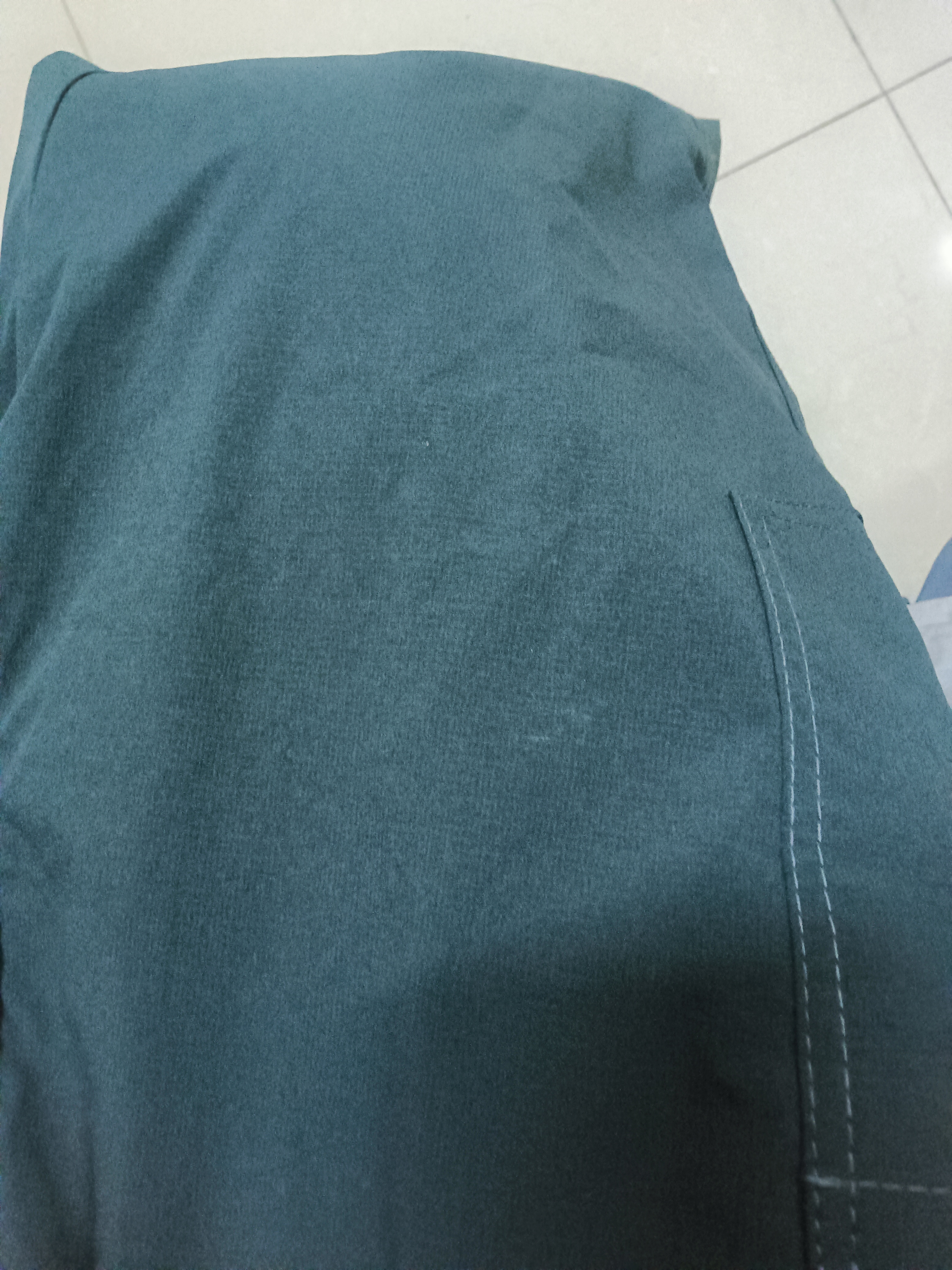 策息休闲裤子男春夏季休闲裤百搭运动阔腿直筒工作男裤宽松工装长裤 军绿色 M 建议90-110斤左右 实拍图