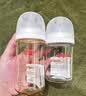 贝亲（Pigeon）PPSU宽口径防胀气奶瓶240ml M号奶嘴 3个月+ AA191 实拍图