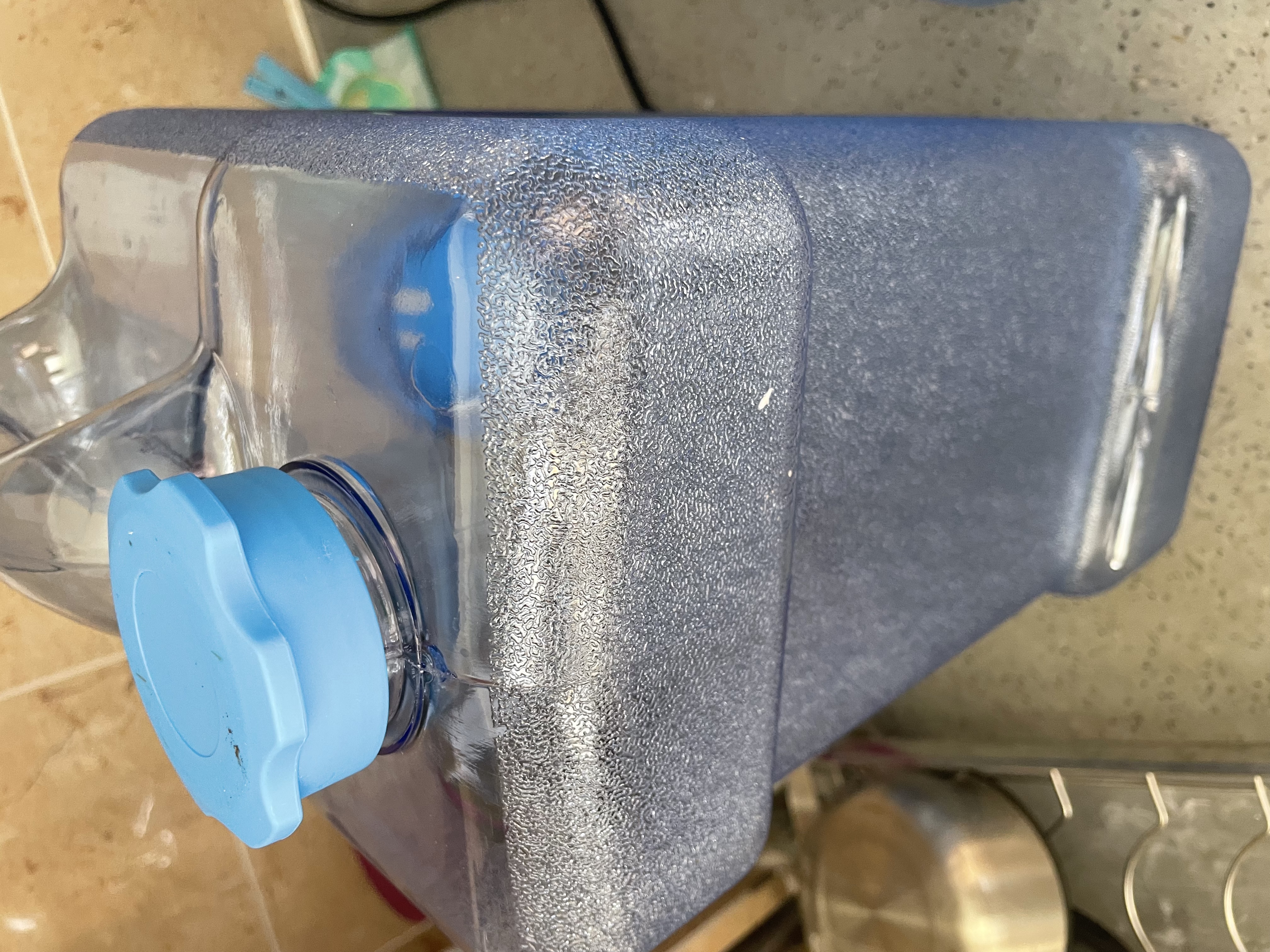 拜杰纯净水桶 食品级PC户外水桶 储水桶手提式饮用食品级带龙头12L 实拍图