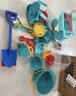 迪漫奇儿童沙滩玩具铲沙挖沙工具9件套宝宝玩沙戏水玩具沙滩车生日礼物 实拍图