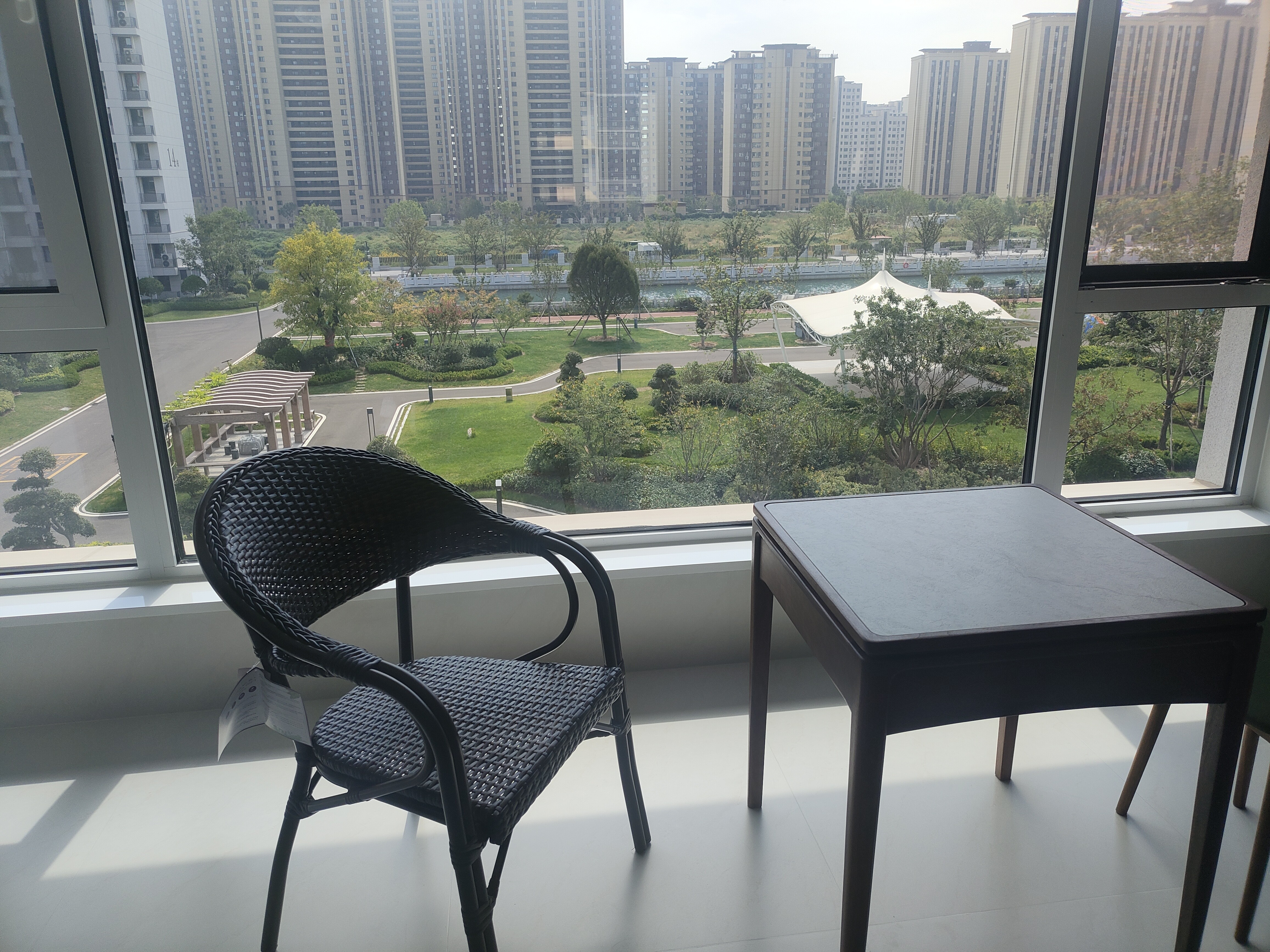 紫叶（ziye）阳台藤编椅子喝茶仿竹縢椅老人高靠背椅休闲椅藤椅单人椅子 实拍图
