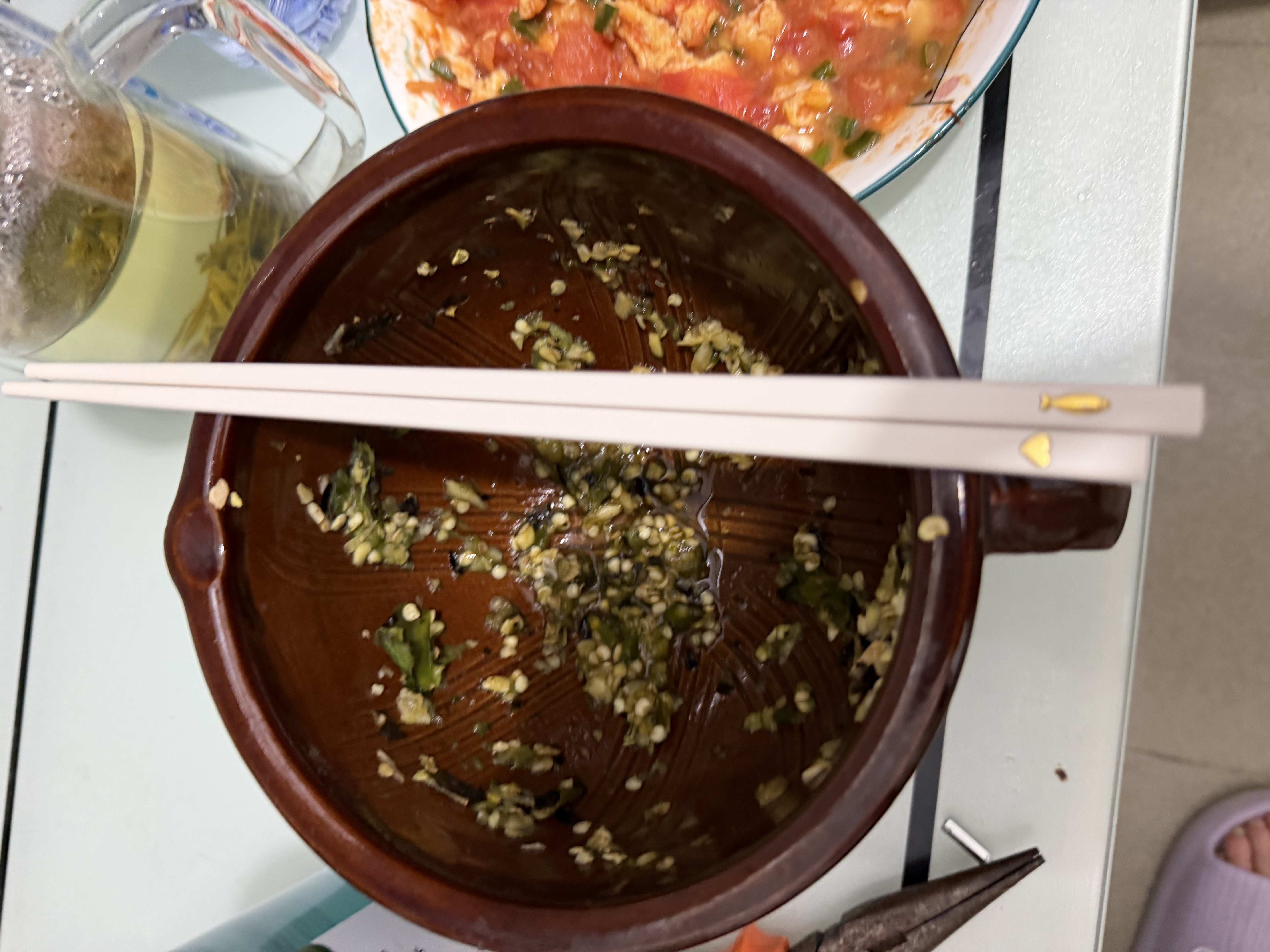特美居合金筷子公筷家用高档餐厅加长筷子耐高温可消毒无漆无蜡套装27cm 实拍图