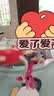 COOKSS婴儿拨浪鼓可啃咬新生儿玩具0-1岁宝宝牙胶安抚抓握训练手摇鼓铃 实拍图