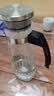 膳魔师（THERMOS）玻璃杯家用把手冷水壶耐热1.3L大容量凉水果汁桶TCG2C-1300-S-WS 实拍图