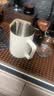Bincoo咖啡拉花缸圆嘴拉花杯奶泡杯拉花神器不锈钢专业器具打奶缸 实拍图
