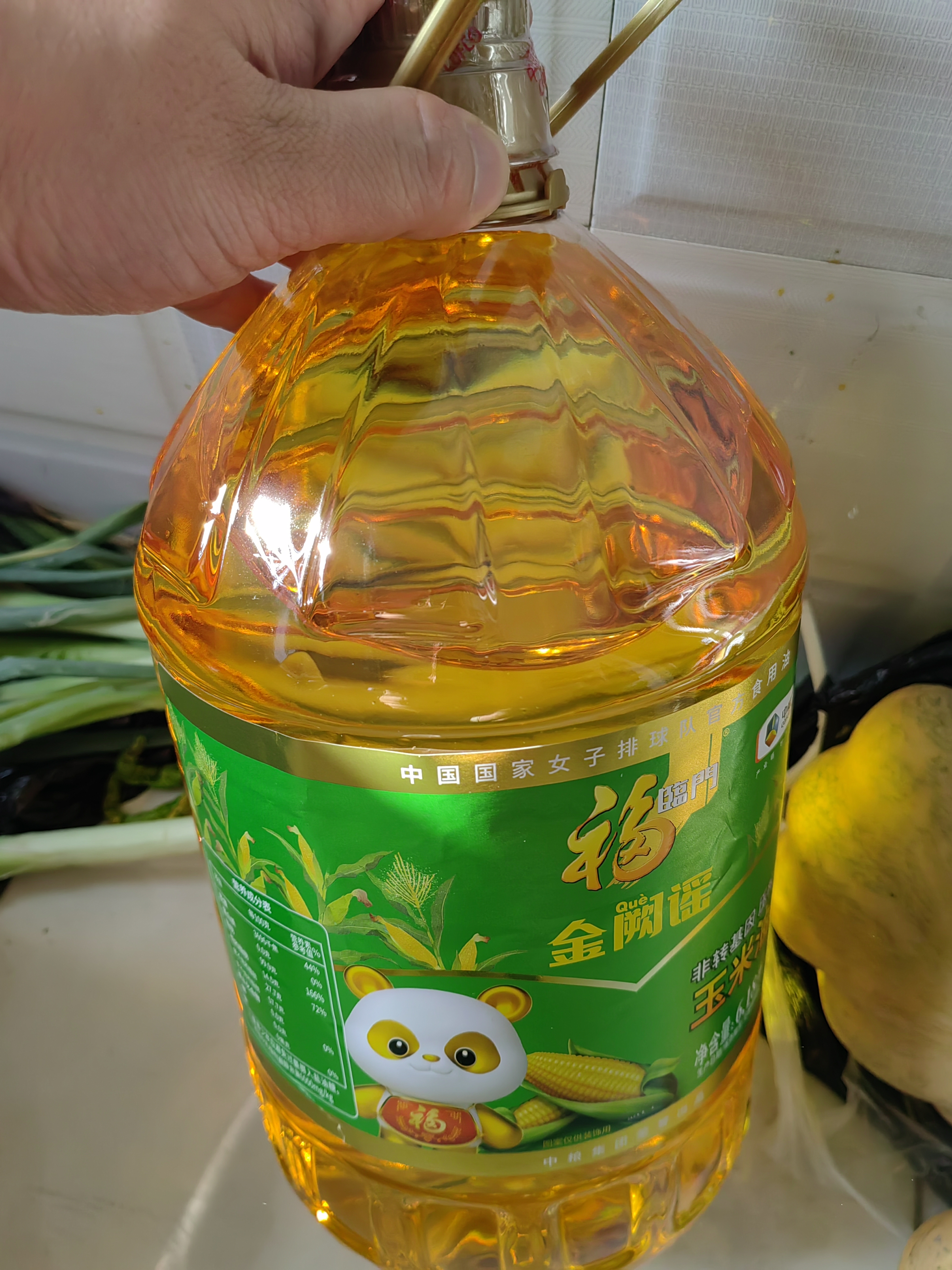 福临门金阙谣 非转基因压榨一级玉米油6.18L 食用油新老包装随机发 实拍图