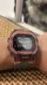 卡西欧（CASIO）小方块新款手表 运动防水蓝牙计步男士电子手表腕表男款 生日礼物 GBD-200SM-1A5 实拍图