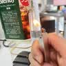 唐草超细迷你网红砂轮打火机充气时尚金属明火创意个性送男友520礼物 单机 1支 实拍图