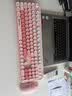 前行者（EWEADN）V96高颜值女生无线键盘键鼠套装复古朋克真机械手感静音104键办公电竞游戏笔记本薄膜键盘 实拍图