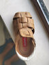 卡特兔儿童凉鞋男童夏季童鞋宝宝学步鞋幼儿凉鞋女宝公主鞋婴童洞洞鞋子 棕色-无吊坠 21 内长13.0cm 脚长12.0-12.5 实拍图