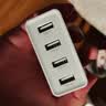 绿联多口充电器5V2.4A充电头四口USB插座头24W适用苹果手表iPhone17/16/15华为小米手机手环电源适配器 实拍图