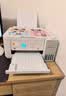 爱普生（EPSON）【6代新品】L4356墨仓式彩色无线AI学习打印机一体机家用/办公  L4266升级版(自动双面 液晶屏 白) 实拍图