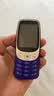 HMD3210巴萨版 4G全网通 传承诺基亚经典 2.4英寸双卡双待 直板按键学生功能机备用AI手机 蓝色 实拍图