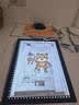 画小二 专业级LED拷贝台A3A4A2A1临摹台绘画画板动漫画工具发光神器透写书法描字美术设计透光板 A4 可调光 4个磁铁和电子画稿 实拍图
