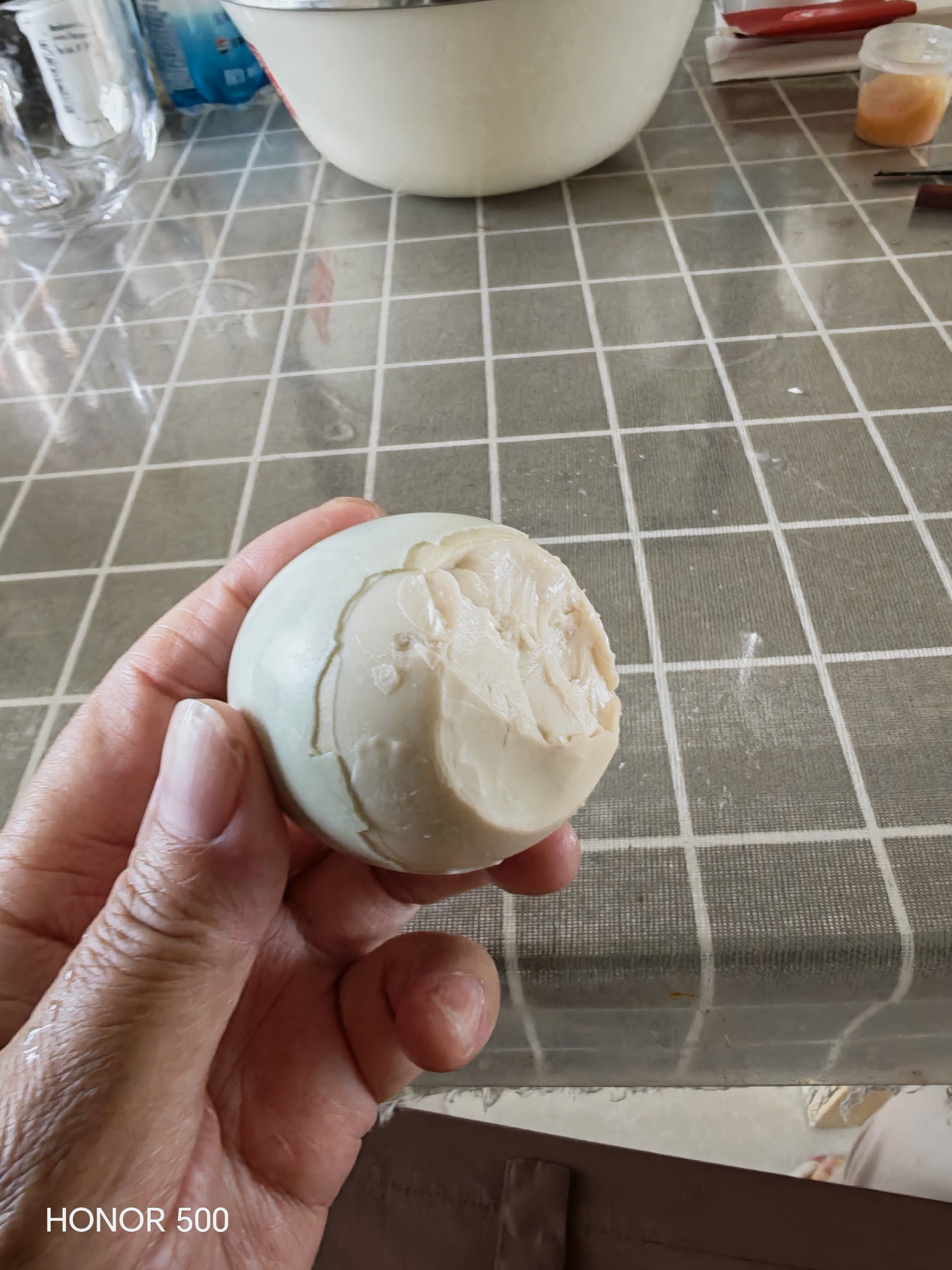 溢流香（Yiliuxiang）溢流香减盐咸鸭蛋10枚70g 绿色食品红泥腌制蛋黄松沙不咸的熟咸蛋 实拍图
