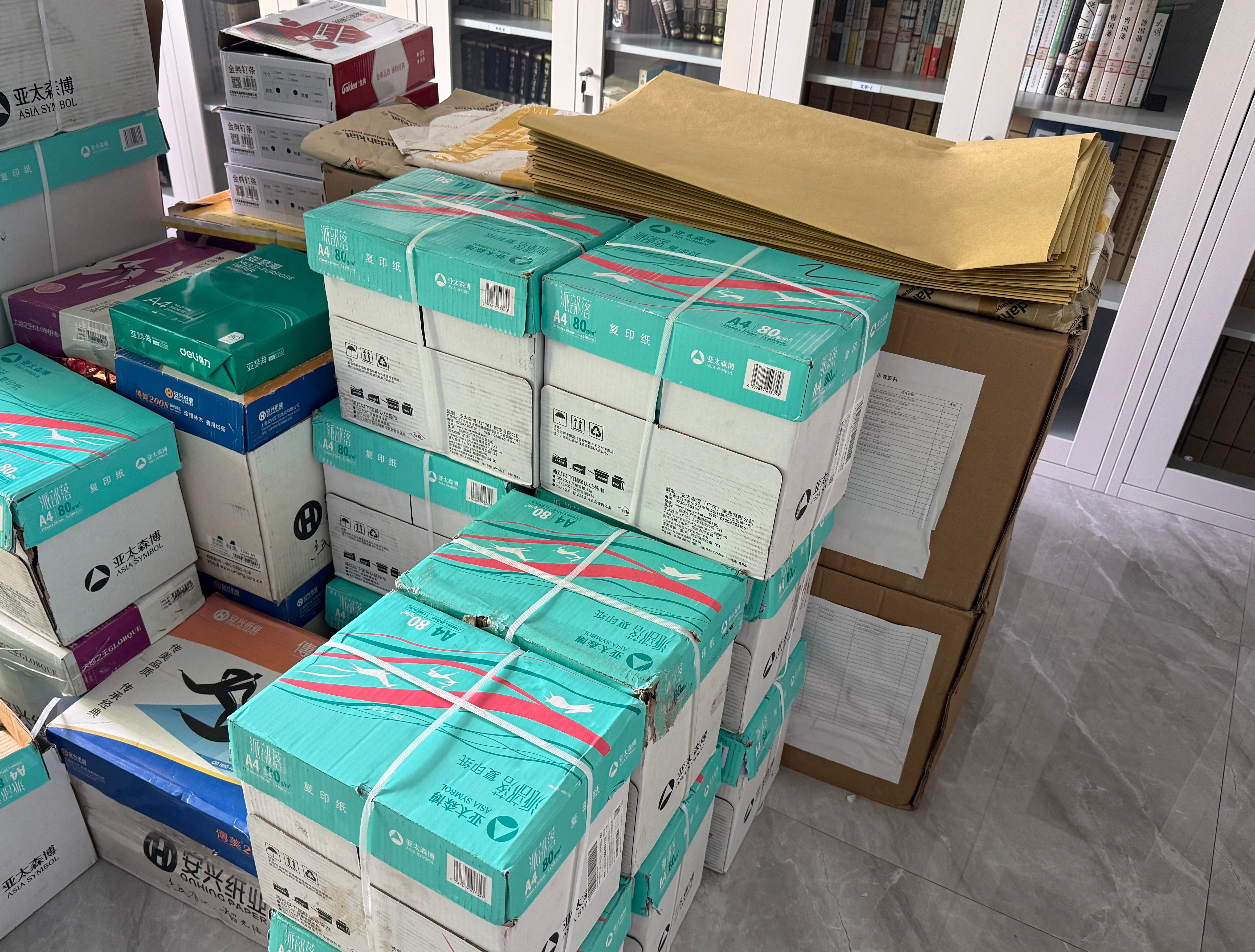 亚太森博派部落A4打印纸 80g单包装 500张复印纸 不卡纸双面打印高性价比草稿纸【店铺销冠】 实拍图