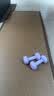 乐系（lexi）小哑铃浸塑女士家用健身力量训练练手臂健身器材铁 蔷薇紫3kg*2只 实拍图