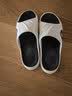 361°运动拖鞋男女AG凉鞋软弹居家透气轻便户外防滑涉水情侣拖鞋沙滩鞋 羽毛白/乌黑色【男】 42 实拍图