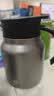 京东京造保温壶 焖茶暖水壶【陶瓷内胆】茶水分离办公室泡茶闷泡壶 灰色1L 实拍图