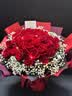幽客玉品鲜花速递红玫瑰花束表白送女友老婆生日礼物全国同城配送 33朵红玫瑰花束—女王款 实拍图