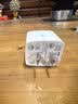 倍思双口充电头USB插座多口充电头5V2A/1A充电器插头 适用iPhone15/14/13华为小米安卓手机iPad平板 白 实拍图