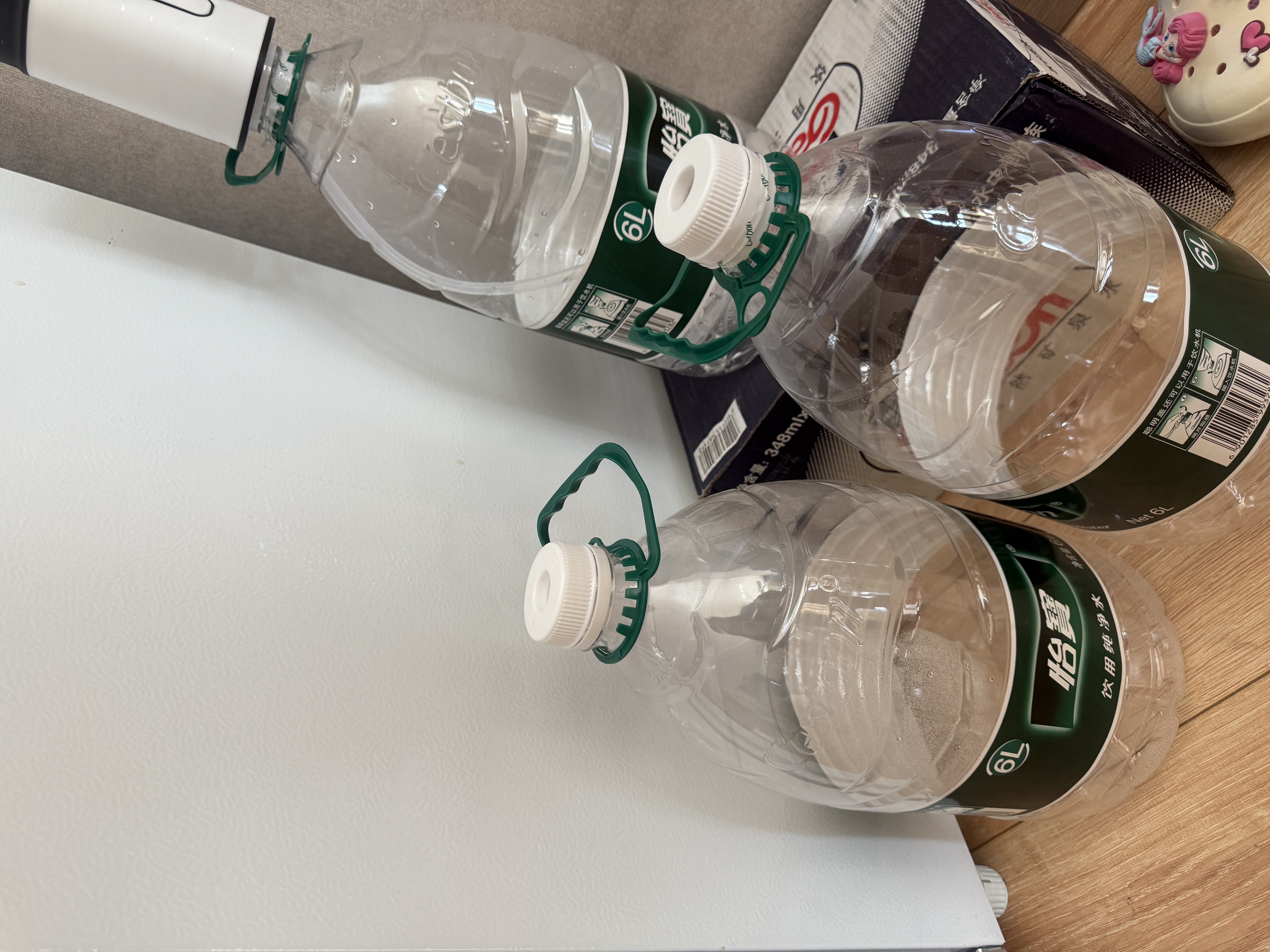 怡宝 饮用水 纯净水6L*3桶装水 整箱装 实拍图