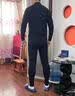 浪莎秋衣男纯棉中领防风上衣单件秋衣男薄款全棉保暖内衣男士隐形打底 实拍图