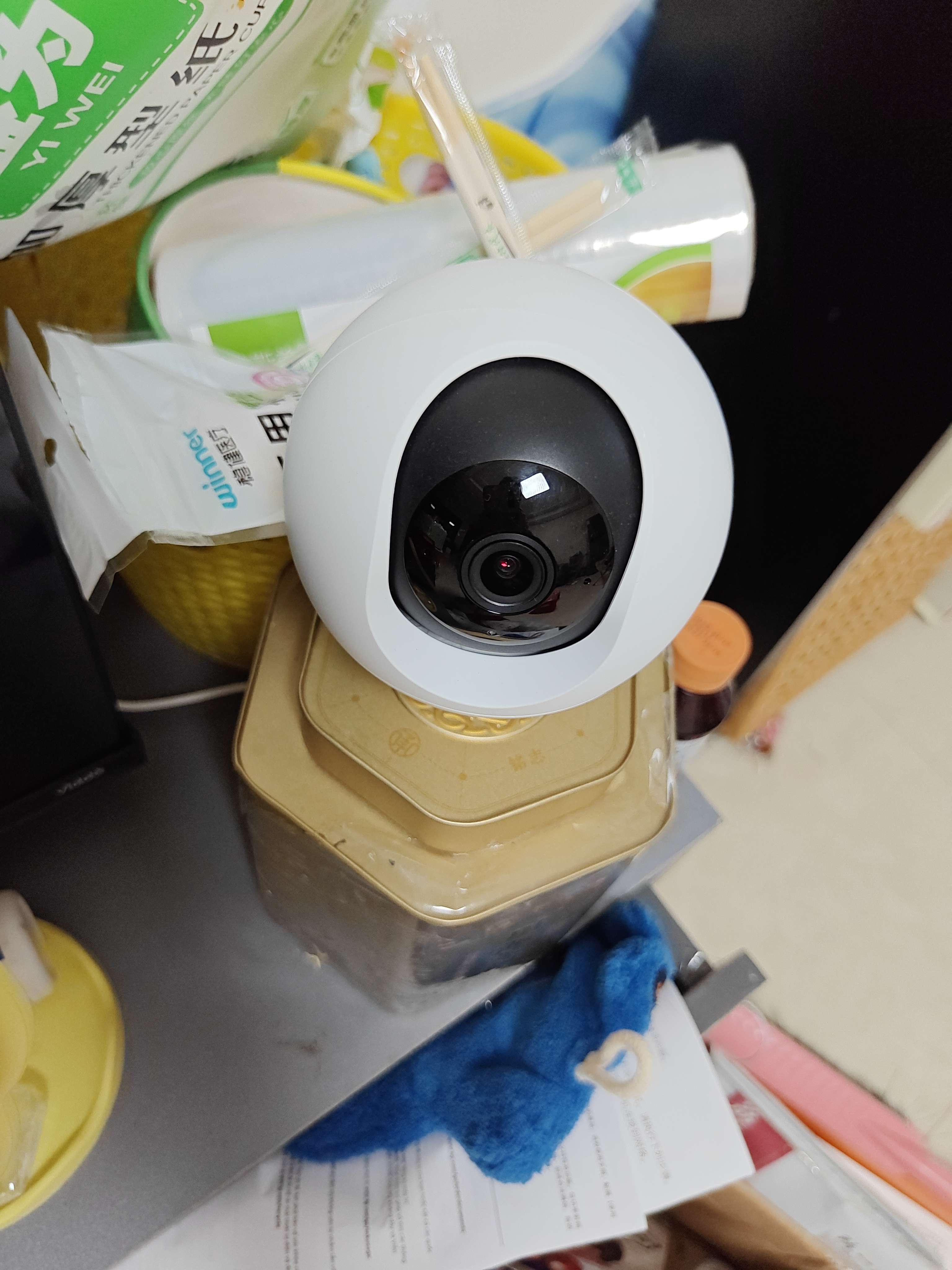 萤石C6c 2K+星光增强版 400万极清 室内智能无线监控器家用摄像头双向通话 手机远程 婴儿看护器 实拍图