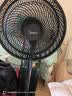 美的（Midea）【超级单品】七叶轻音立式电风扇家用柔风落地扇台式桌面小型风扇大风量节能摇头宿舍电扇 SAF30AB 实拍图