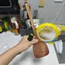 双枪乌金檀木锅铲【天然强防霉】加长防烫家用无漆无蜡炒菜木铲子 实拍图