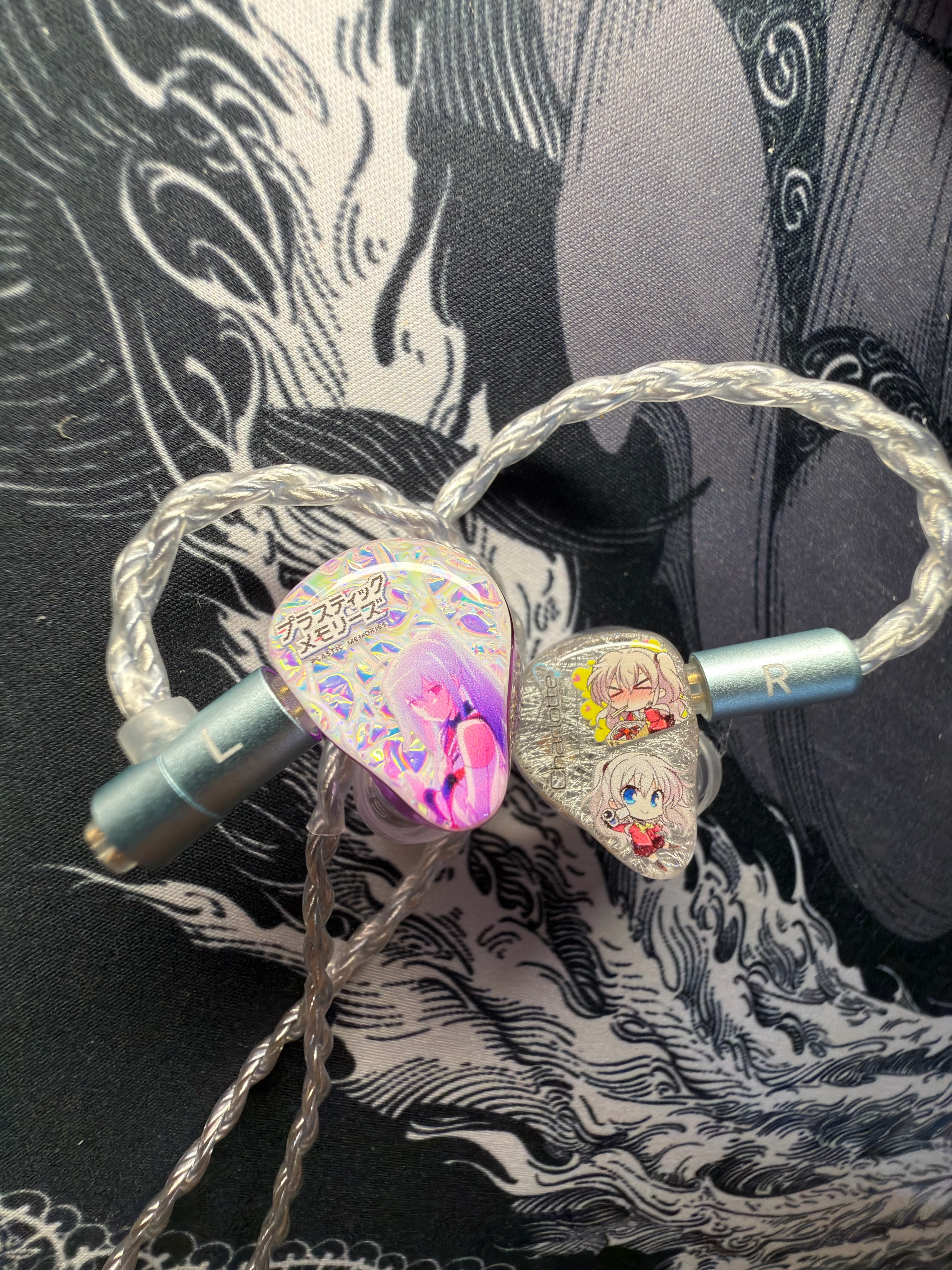 EPZ G30【免费定制】有线耳机 高端游戏耳机入耳式hifi音乐高保真电竞三角洲无畏契约竞技听声辨位 定制-独立麦版【发图联系客服定制type-c】支持EQ调音 实拍图