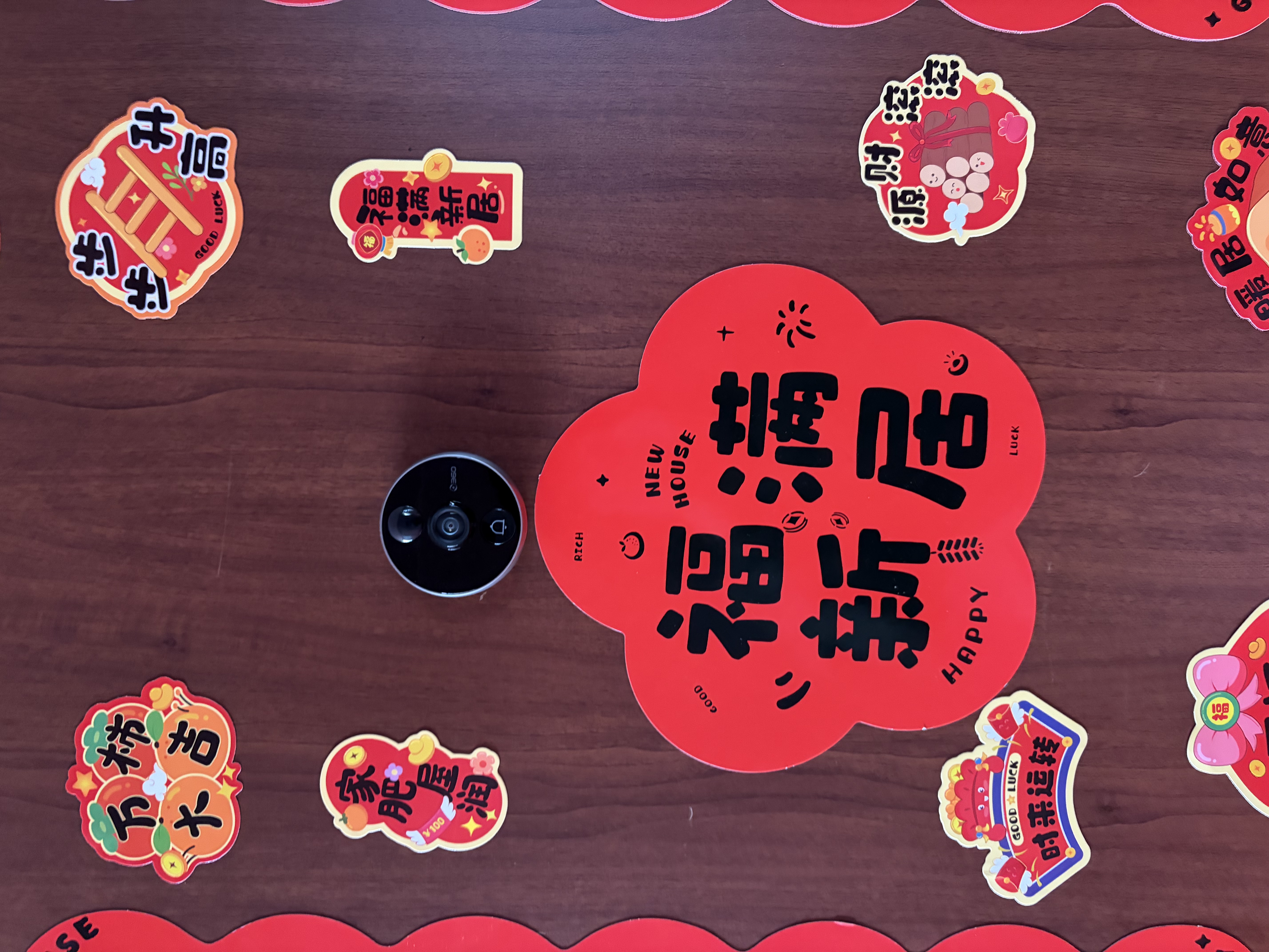 360智能猫眼6Pro 全景版500万高清可视门铃监控家用摄像头夜视低功耗无线远程对讲视频通话智能 实拍图