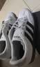 adidas「T头鞋」BARREDA休闲板鞋德训鞋男女阿迪达斯官方轻运动   黑色/白色   43 实拍图