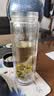 富光抗菌玻璃杯 双层高硼硅泡茶杯子 茶水分离杯 车载水杯男女士400ml 实拍图