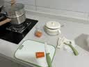 苏泊尔（SUPOR）奶锅316L不锈钢奶锅 加厚一体成型小汤锅辅食锅18cm【带蒸笼】 实拍图
