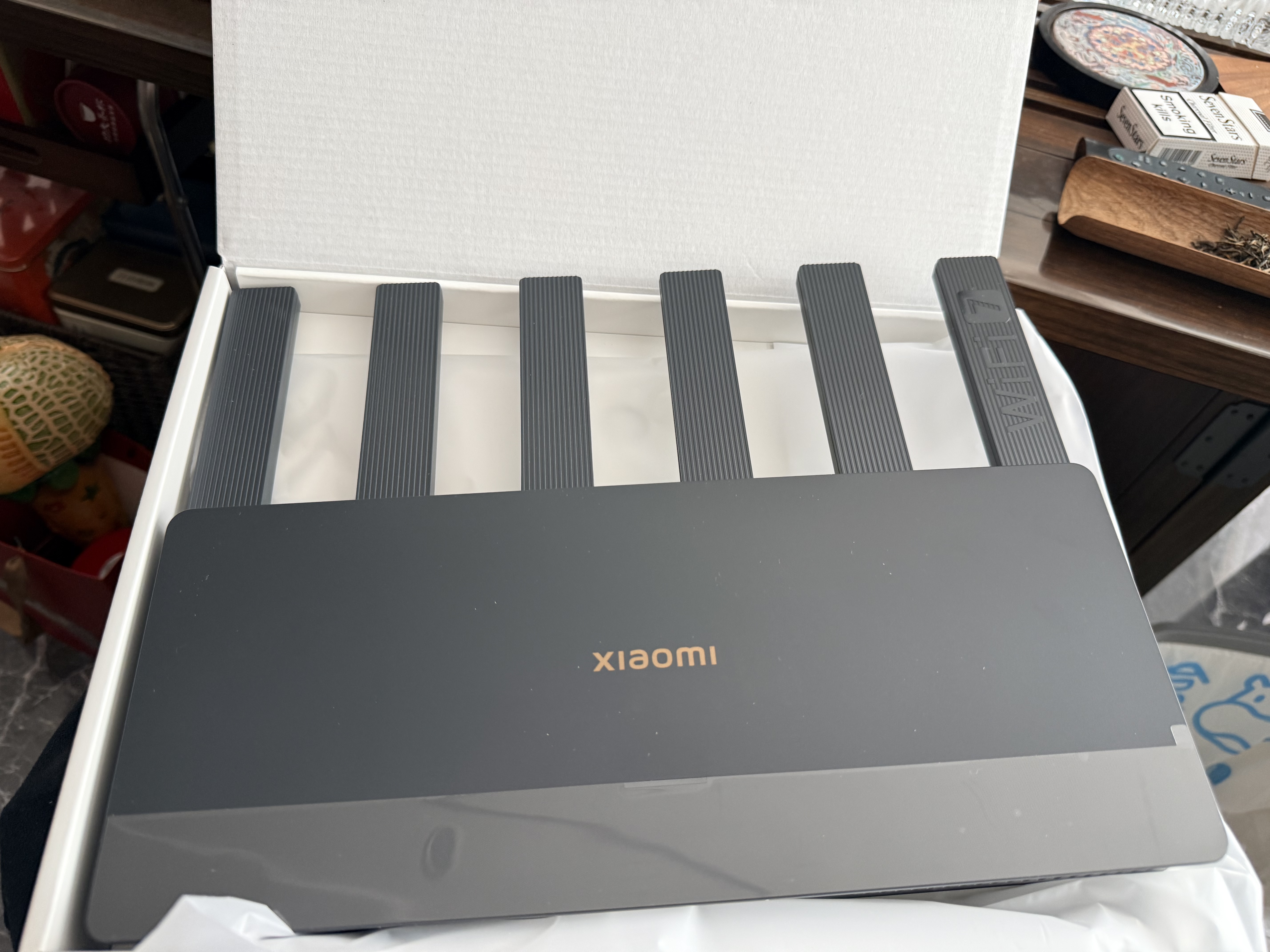 小米（MI）路由器BE6500 Wi-Fi7【小米手机上网搭档】6500兆级 全2.5G网口 4核高通处理器 家用路由器 实拍图