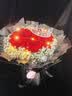 馨长存鲜花速递玫瑰花束送女友老婆生日礼物全国鲜花同城配送 33朵红玫瑰心形花束 实拍图