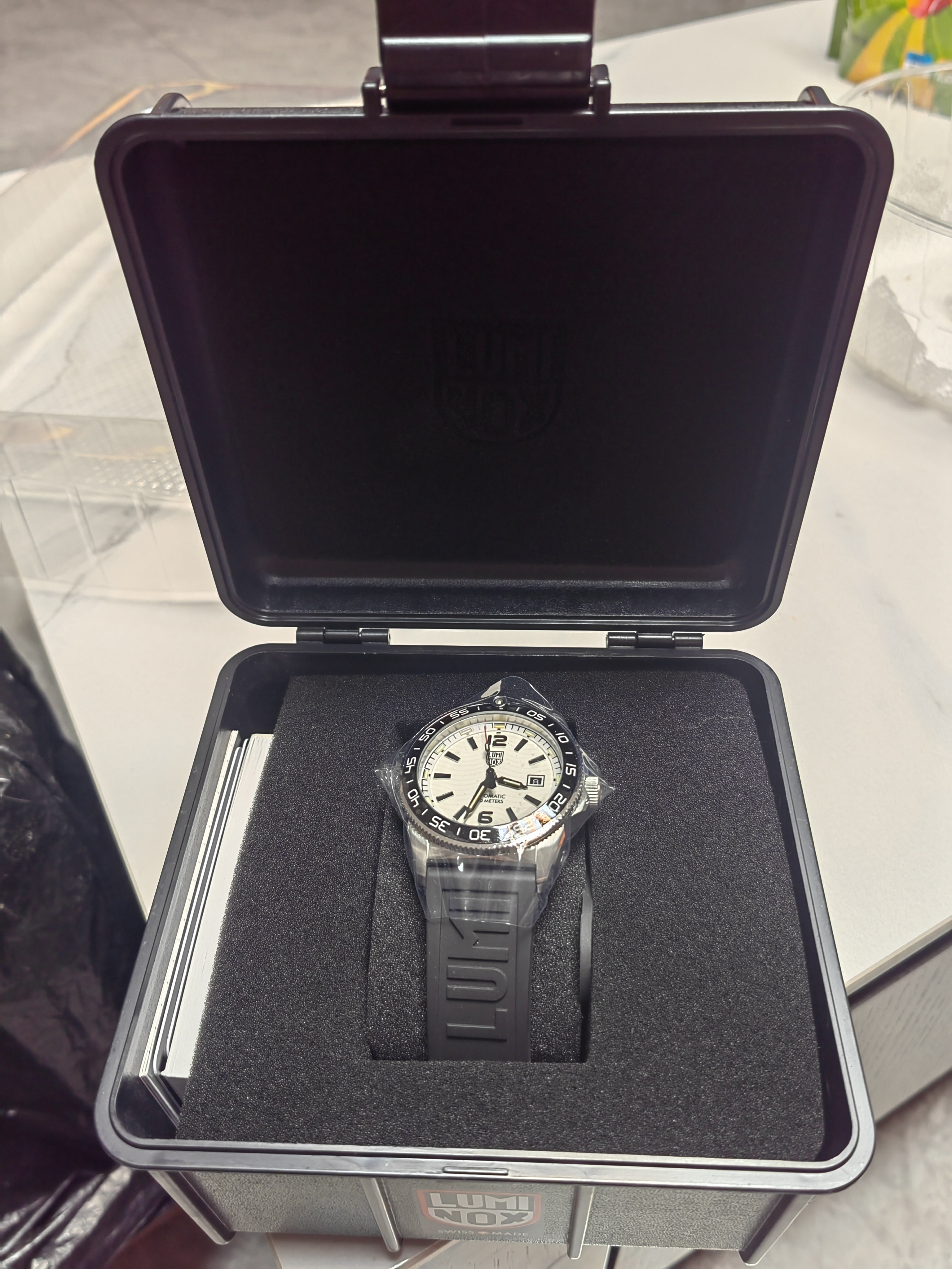 雷美诺时（Luminox）瑞士手表35周年纪念款自动机械 防水200男士表XS.3101.H送礼好物 晒单实拍图