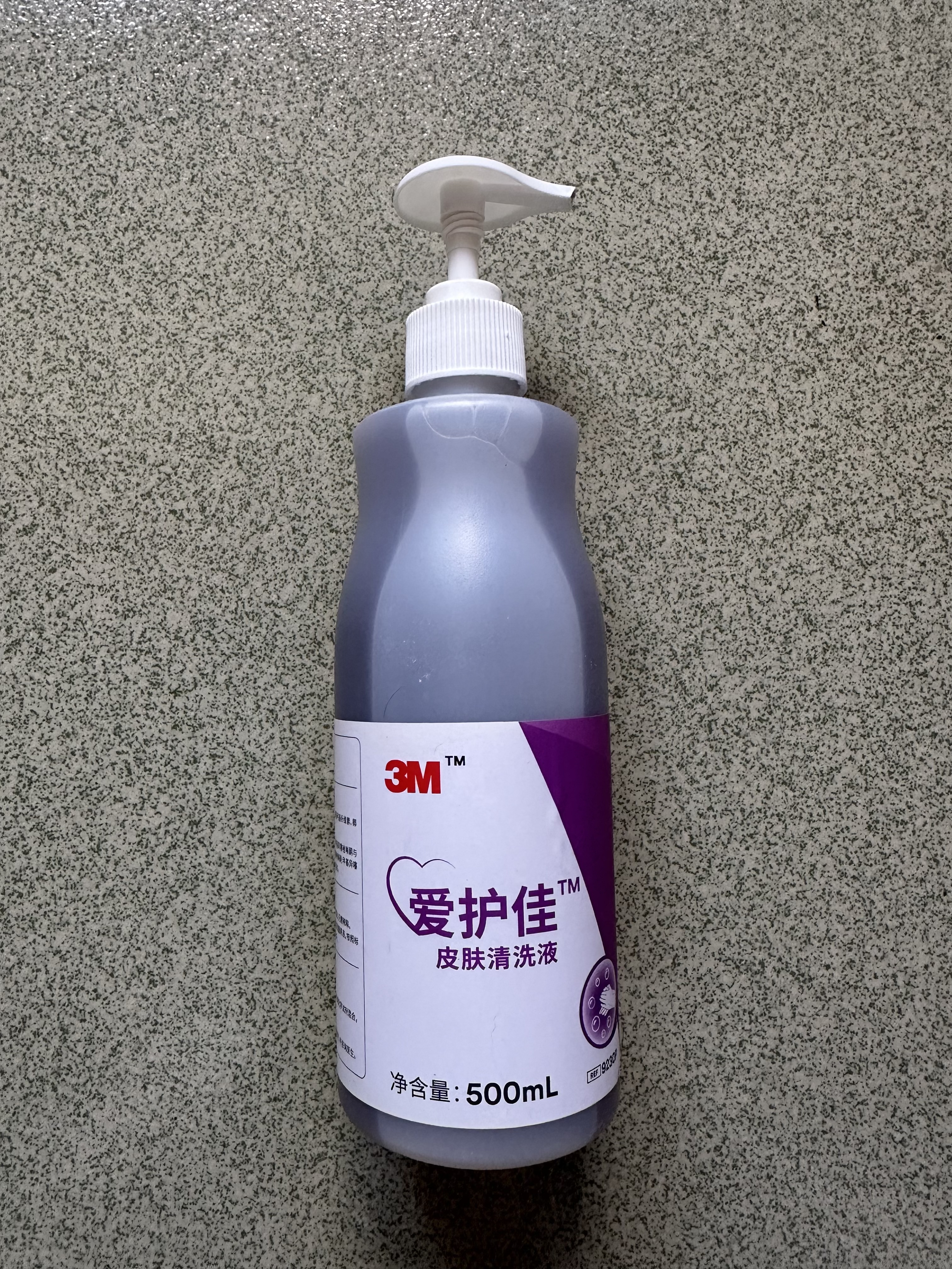 3M爱护佳皮肤清洗液洗手液9230P沐浴洗手滋润肌肤气味芬芳高效清洁 实拍图