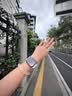 Apple/苹果 Watch S11 智能手表GPS+蜂窝款46毫米玫瑰金色铝金属表壳淡桃粉色运动型表带S/M MFDG4CH/B 实拍图