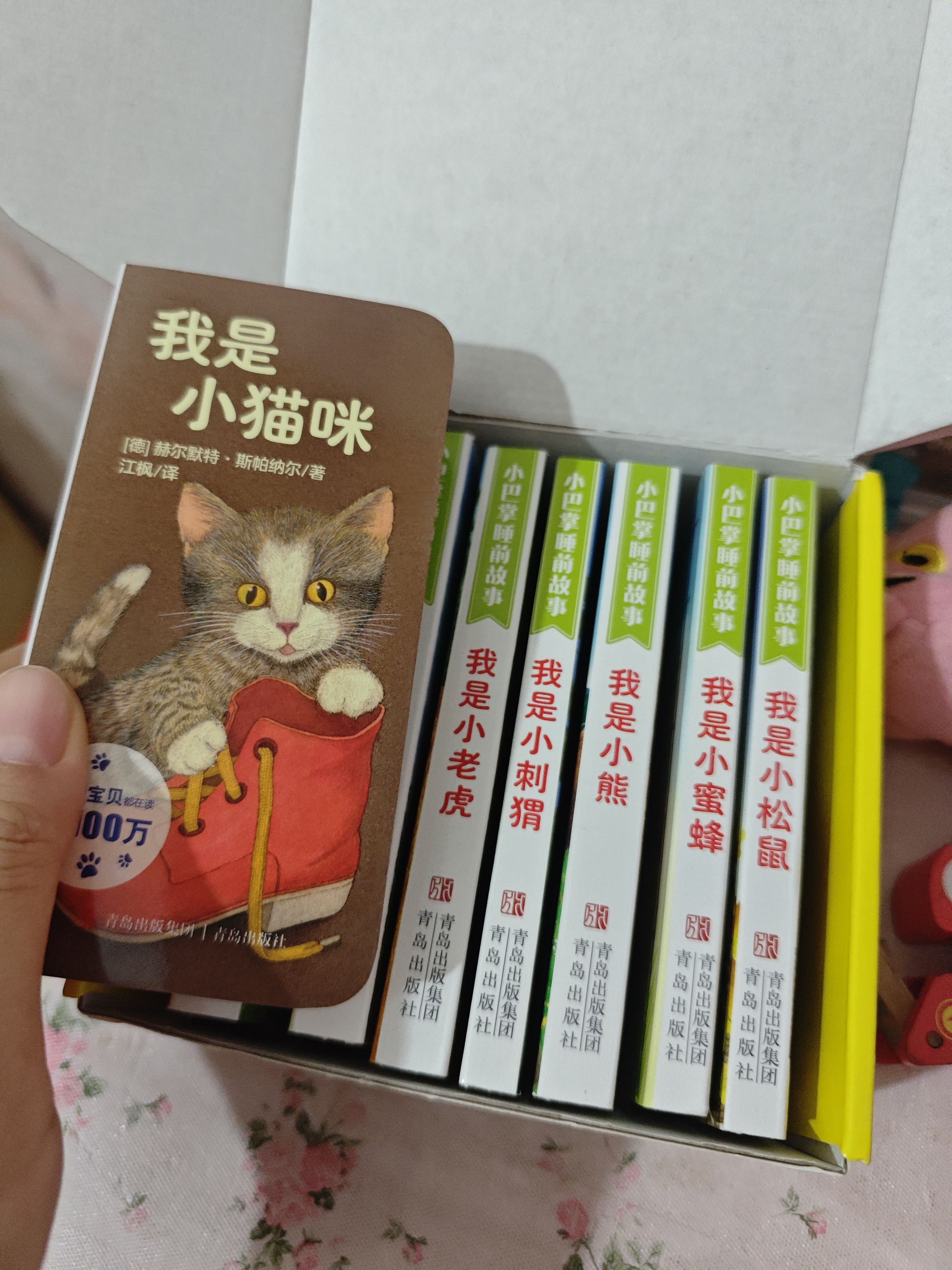 【德国原版引进】青葫芦小巴掌童话睡前故事书全套10册亲子共读绘本一岁半宝宝婴儿幼儿早教启蒙认知童话绘本0-1-2到3岁撕不烂动物小老虎图画书益智玩具儿童读物 晒单实拍图