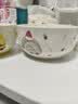 碗家用吃饭碗新款可爱ins风餐具陶瓷釉下彩高颜值简约少女心 【混色】4.5英寸新款奶油碗2只装 实拍图
