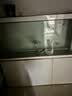 森森（SUNSUN）大型鱼缸底过滤水族箱客厅家用落地玻璃生态金鱼缸 【实时温显+灯控】珍珠白 1.5米长35cm宽 实拍图