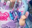 迪士尼（Disney）冰雪奇缘儿童美发美妆过家家玩具收纳箱手提旅行箱生日礼物礼品 实拍图