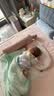 babycare新生儿枕头硅胶云片枕婴儿透气宝宝枕头0-6月可机洗43*21魔法兔 实拍图