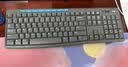 罗技（Logitech）MK275 键鼠套装 无线键鼠套装 办公键鼠套装 全尺寸 商务键鼠套装 带无线2.4G接收器 黑蓝色 实拍图