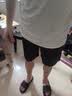 真维斯（Jeanswest）男士中裤夏季冰丝凉感运动跑步休闲短裤男生轻薄速干纯色五分裤 实拍图