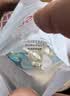 名创优品（MINISO）洞洞鞋男女款EVA夏外穿沙滩凉鞋防滑踩屎感情侣 卡其+浅蓝蝶语 实拍图
